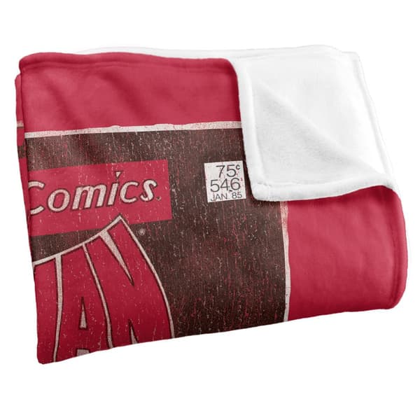 Batman Wanted Dead Or Alive Comic Cover Blanket