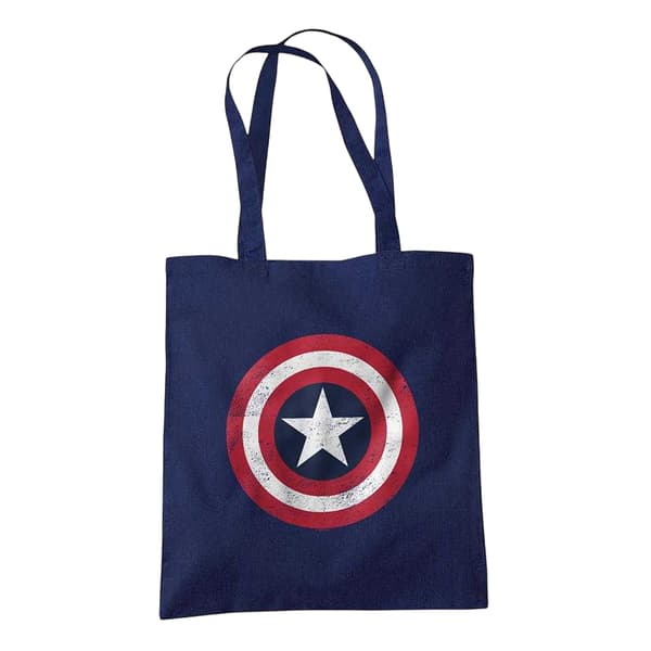 Captain America Shield Tote Bag