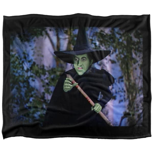 The Wizard Of Oz Wicked Witch Plotting Blanket