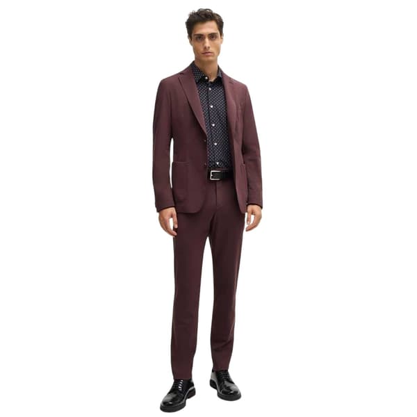 Boss Mens Notch Neck Formal Blazer
