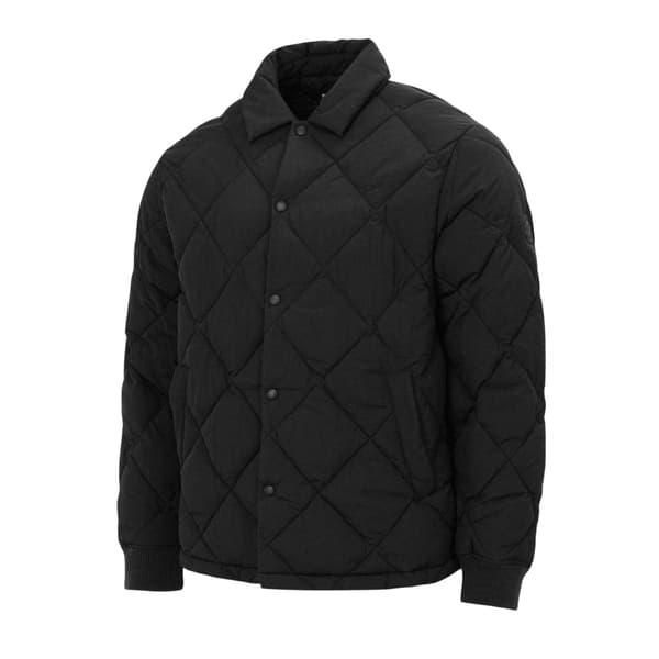 Firetrap Mens Quilted Button-Down Jacket
