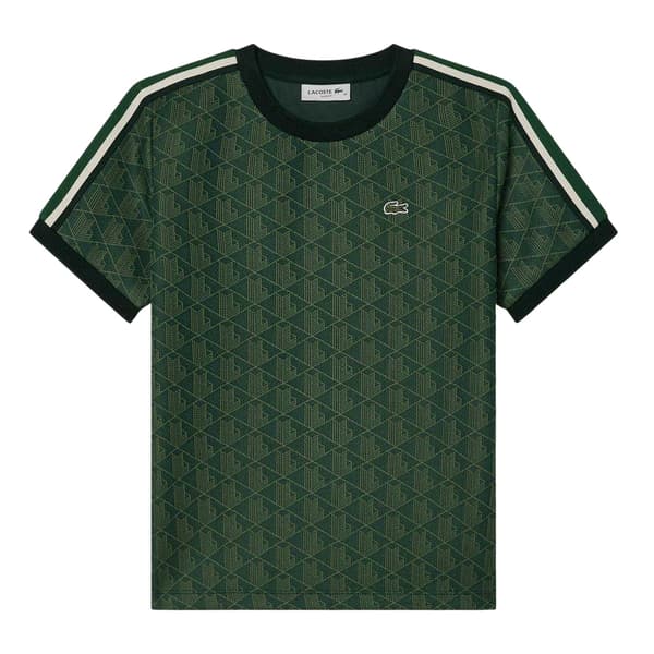 Lacoste Dam Monogram Jacquard Slim T-shirt