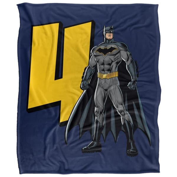 Batman Soft Touch 4. syntymäpäiväpeitto
