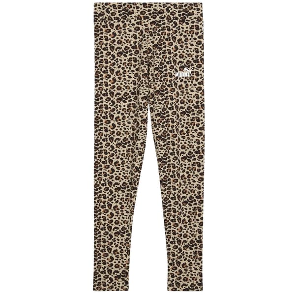 Puma Leopardmönstrade Tights för Flickor