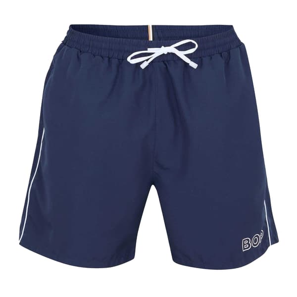 Boss Badshorts med sidoränder för män