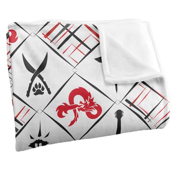 Dungeons & Dragons D20 Blanket