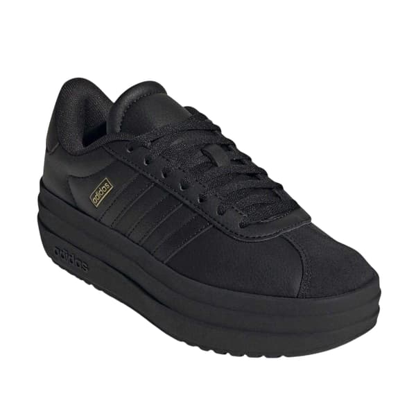 Adidas Flickor Court Bold 3 Ränder Platåskor i Läder