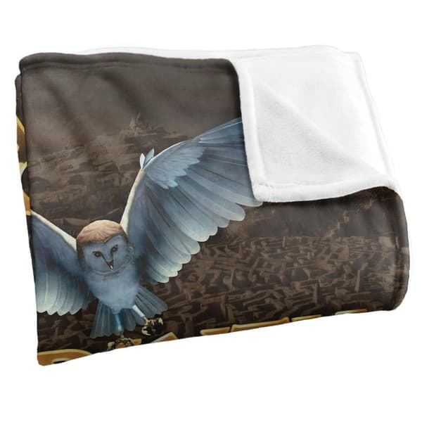 Labyrinth Logo Maze Silky Owl Supersoft-peitto