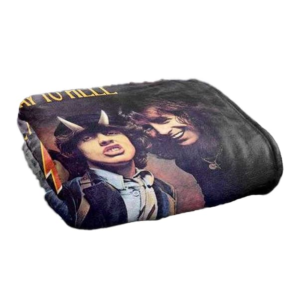 AC/DC Highway To Hell Silkinpehmeä peitto