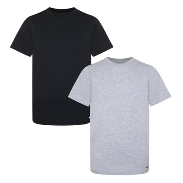 Nike Boys Essential Solid Regular T-paita (2 kpl pakkaus)