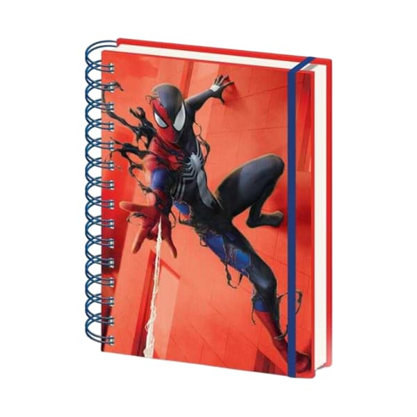 Spider-Man Dark Transformation 3D & Lenticular A5 Notebook