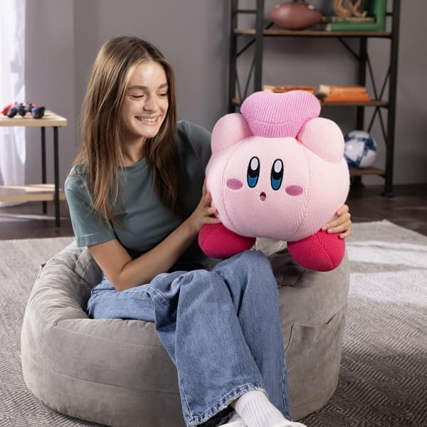 Kirby Heart Knitted Plush Toy