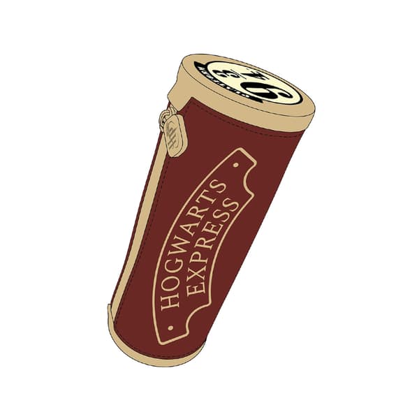Harry Potter Hogwarts Express Platform 9 3/4 Barrel Pencil Case
