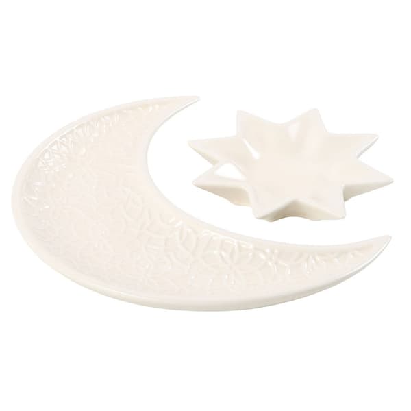 Something Different Crescent Moon & Stars Trinket Dish