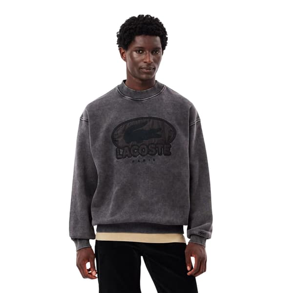 Lacoste Herrtröja med broderad logotyp