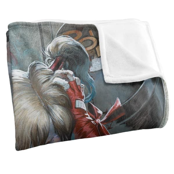 Batman Harley Quinn Hammer Soft Touch Blanket