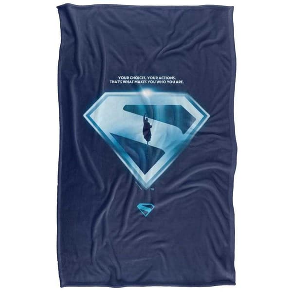 Superman 2025 Your Choices Shield Soft Touch -peitto