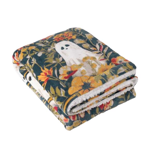 Furn Bootanical Sherpa Fleece Throw