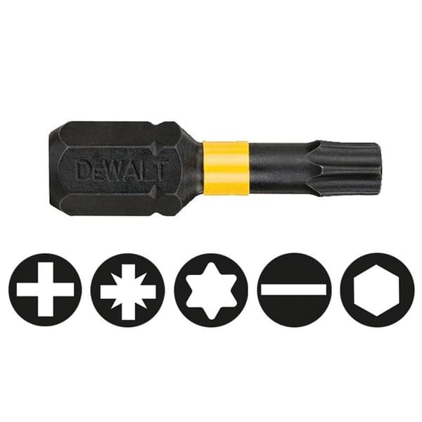 Dewalt Elverktyg Slag Torsionsbits, Torx