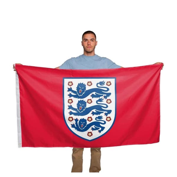 England Three Lions Flagga