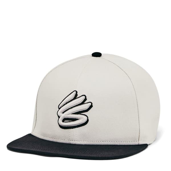 Under Armour Herr Curry Logo Bomull Flat Peak Snapback Keps