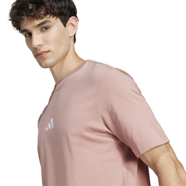 Adidas Herr Essentials Logo Single Jersey T-shirt