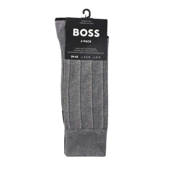 Boss Herr Pinstripe Crew Strumpor (2-pack)