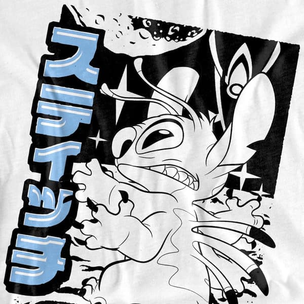 Lilo & Stitch Lasten Stitch Anime T-paita