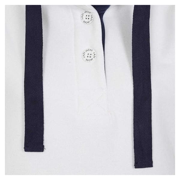 Lazy Jacks Womens/Ladies Button Neck Sweatshirt
