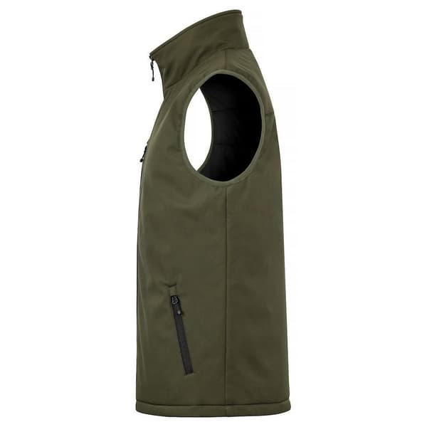 Clique Softshell vatteret vest til mænd