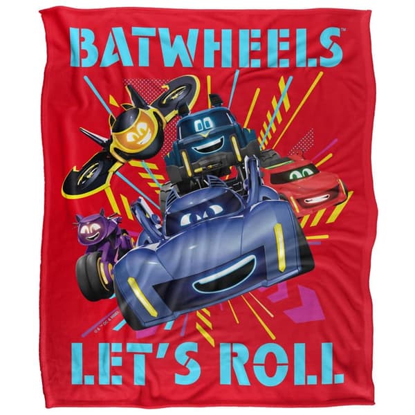 Batwheels Let´s Roll Team Pehmeä Peitto