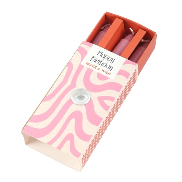 Something Different Happy Birthday Candles (Pack of 3)