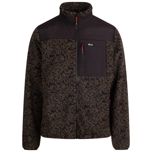 Trespass Gordon Camo DLX -fleecetakki miehille
