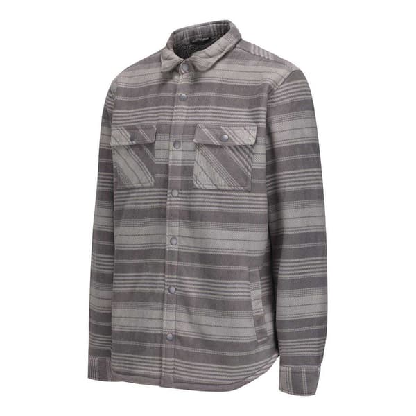 SoulCal Mens Plaid Polyester Shacket