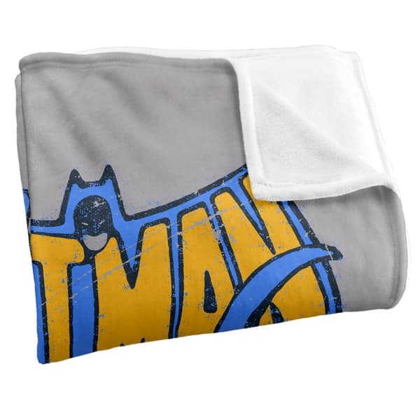 DC-logolla varustettu Batman-peitto