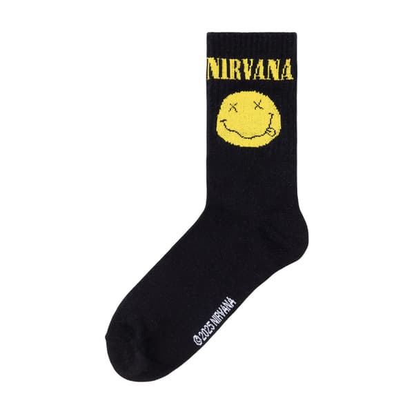 Nirvana Herrstrumpor med logotyp, vadlånga (3-pack)