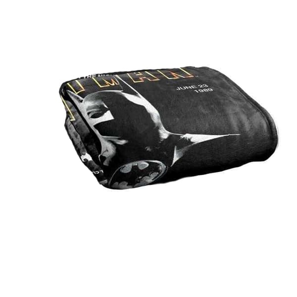 Batman 1989 Cowl Soft Touch Blanket