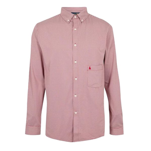 Musto Mens Effortless Checked Tailored Button-Down Shirt