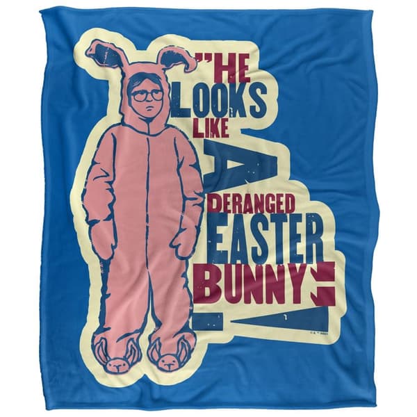 En julberättelse Deranged Bunny Soft Touch Filt