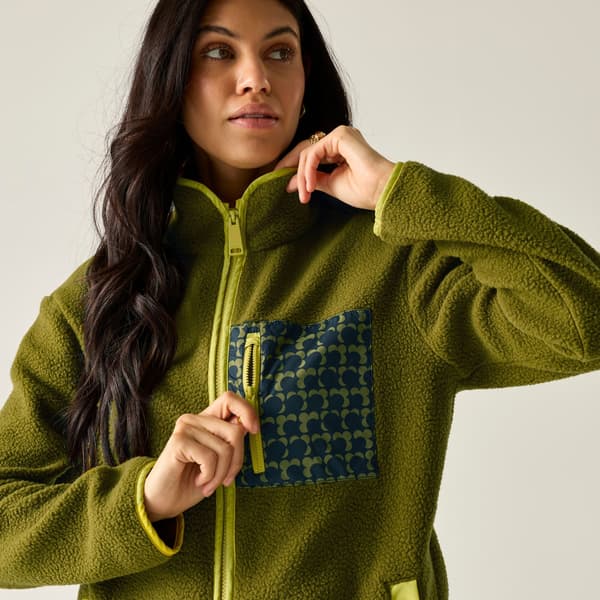 Regatta Dam Orla Kiely Ecclipse Borg Fleecejacka