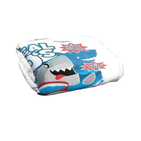 Shark Week Shark Cereal Soft Touch Blanket