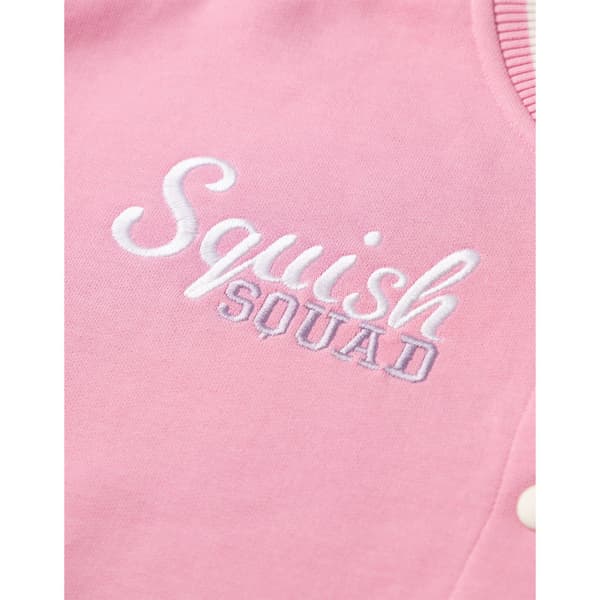 Squishmallows Girls Squish Squad Varsity Jacket