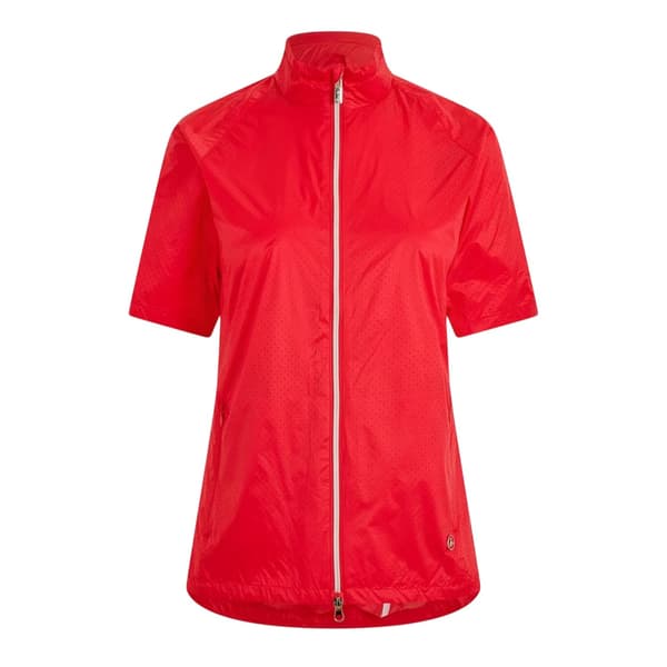 Calvin Klein Dam/Dam Perforerad Vanlig Golfvindjacka