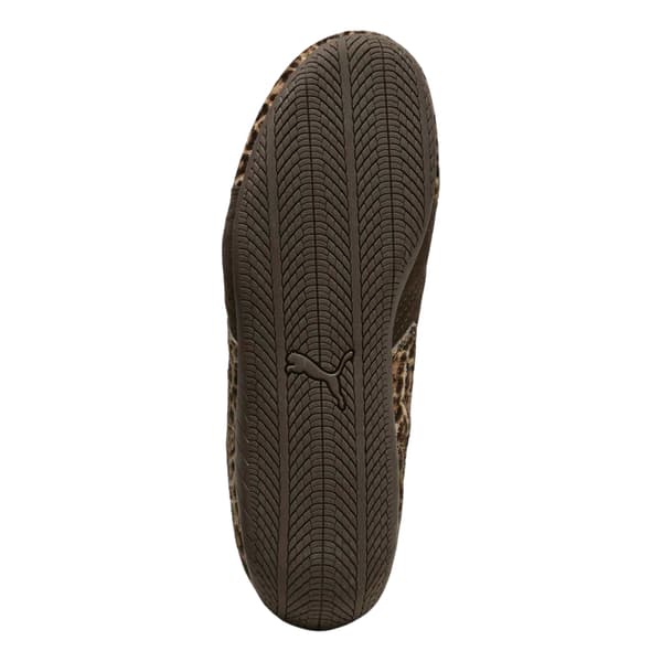 Puma Womens/Ladies Speedcat Leopard Print Flat Trainers