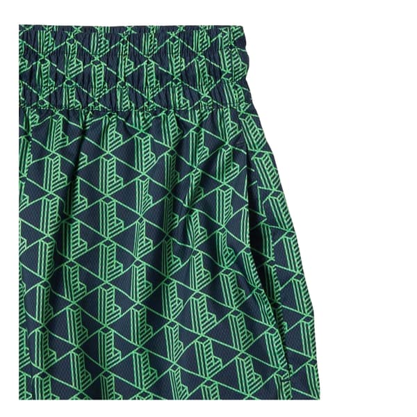 Lacoste Dam Monogram Shorts med vida ben