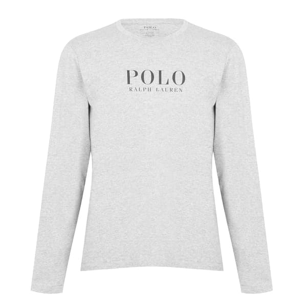 Ralph Lauren Herr Logotyp Bomull Långärmad Pikétröja