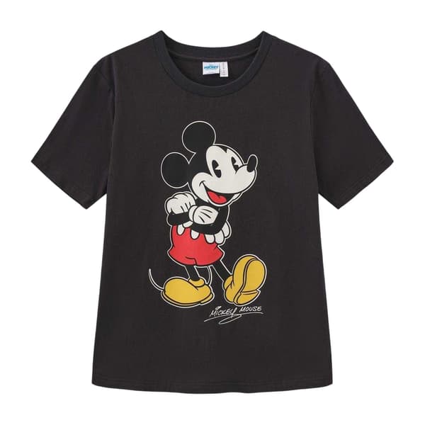 Disney Dam/Dam Mickey Mouse Oversized T-shirt i Bomull