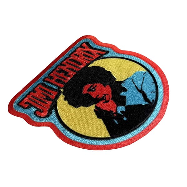 Jimi Hendrix Woven Vintage Circle Patch