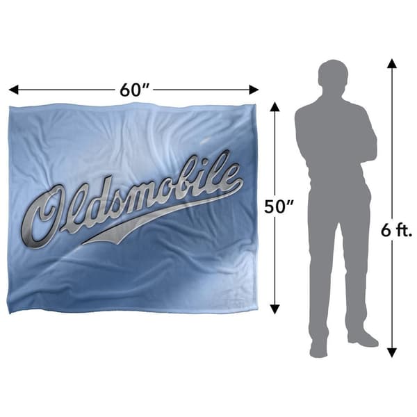 Oldsmobile Chrome Logo Blanket