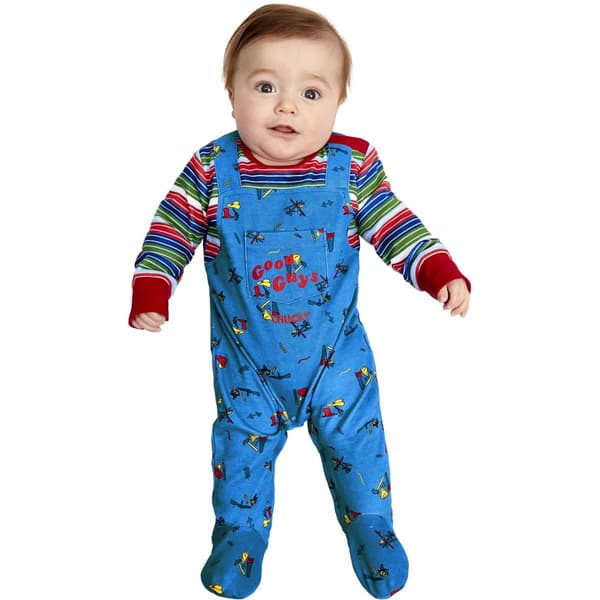 Chucky Baby Heltäckande Tryckt Kostym